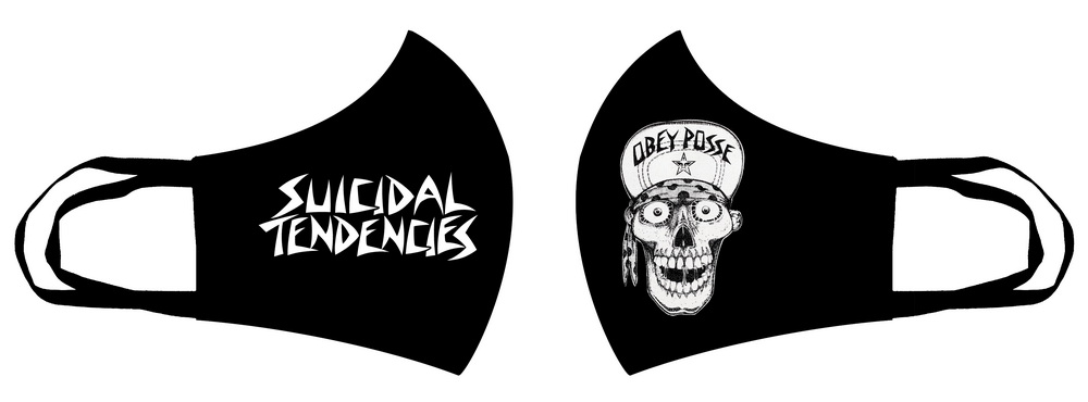 Masca de bumbac SUICIDAL TENDENCIES - Obey Posse (HBG)