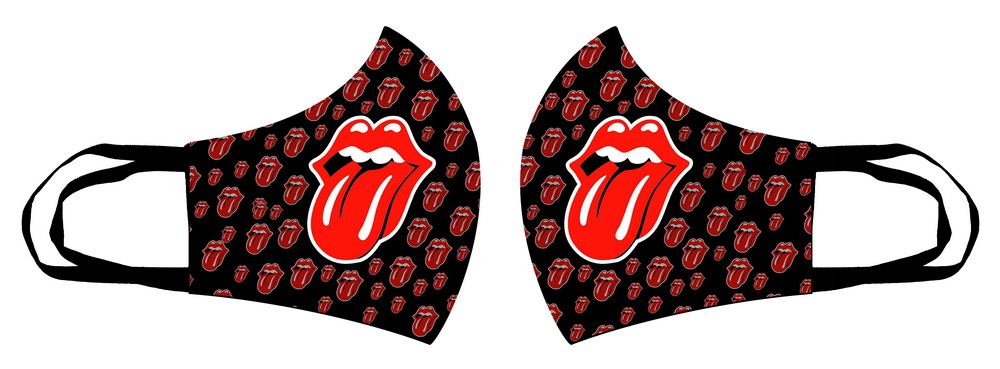 Masca de bumbac THE ROLLING STONES - Logo (HBG)