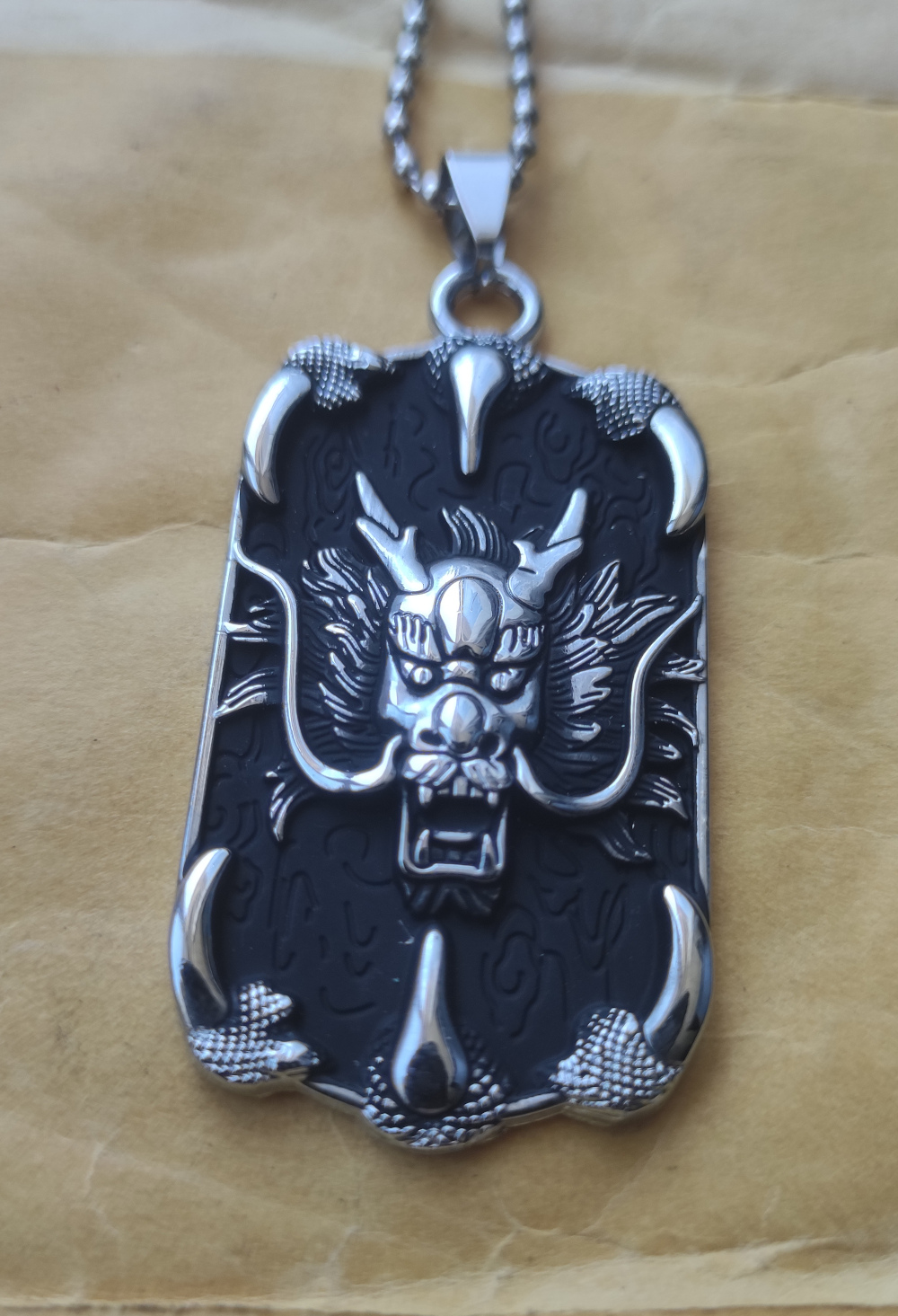 Medalion inox Monster (colectia Motorbike)