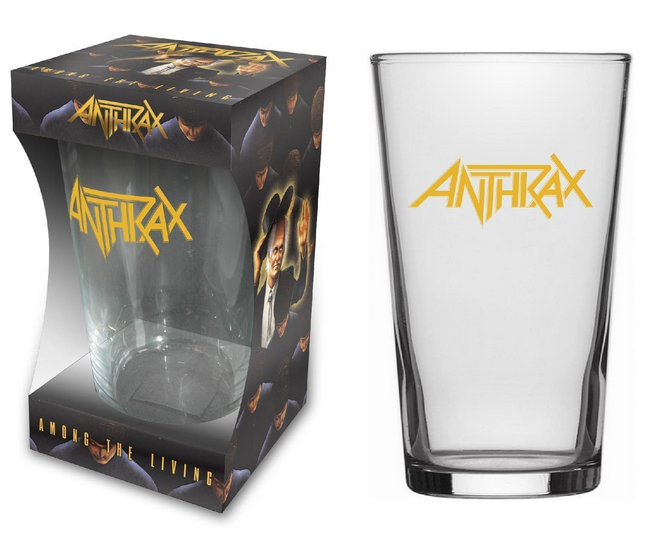 Pahar bere ANTHRAX - Logo (568ml)