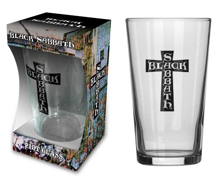 Pahar bere BLACK SABBATH - CROSS LOGO (568ml)