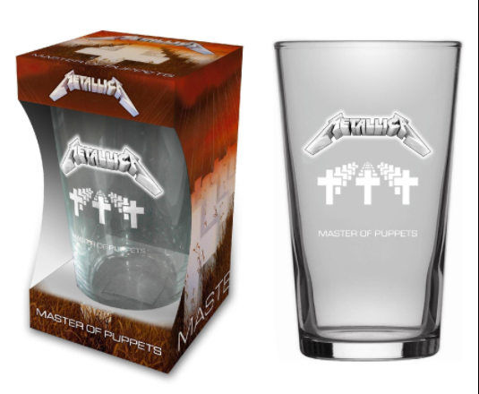 Pahar bere METALLICA - Master of Puppets (568ml) BG086