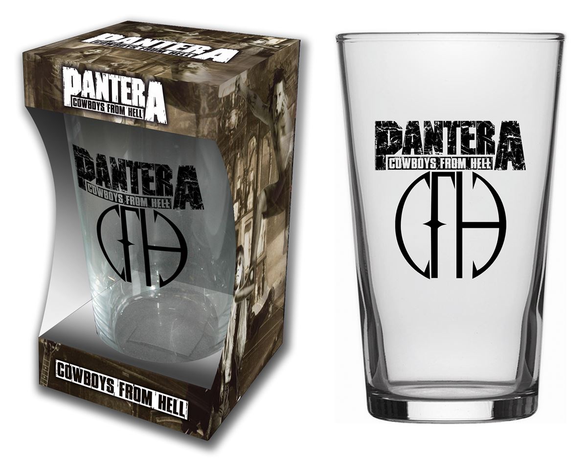 Pahar bere PANTERA - Cowboys from Hell  (568ml) BG093