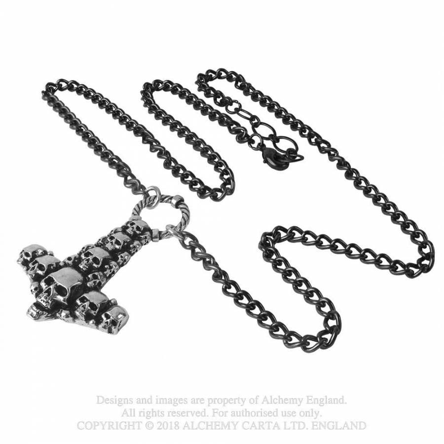 P754 Pandantiv Skullhammer Pendant (lichidare stoc)