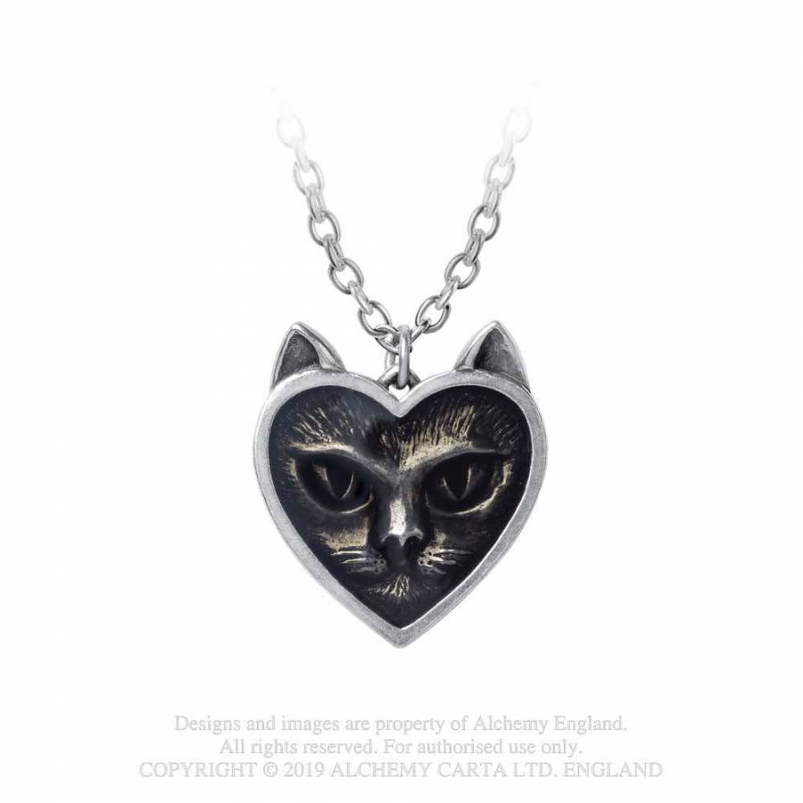 P884 Pandantiv Love Cat Pendant