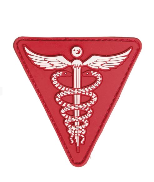 Patch Red PVC Medical 3D Art. No. 16830810