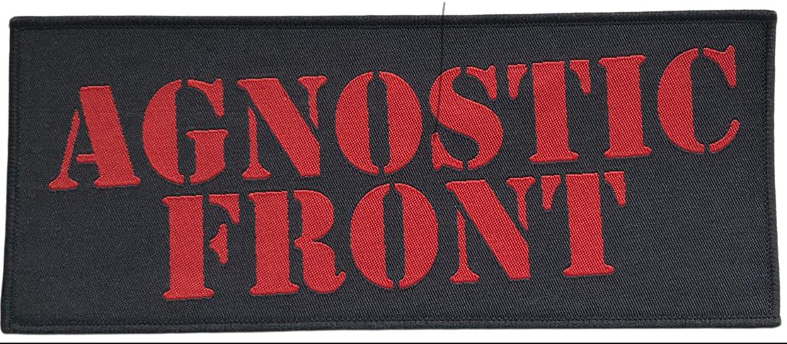 Patch AGNOSTIC FRONT Logo (VMG)