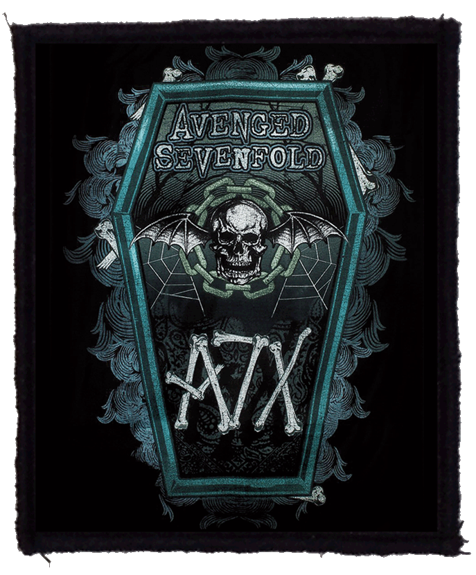 Patch AVENGED SEVENFOLD AX7 Coffin (HBG)