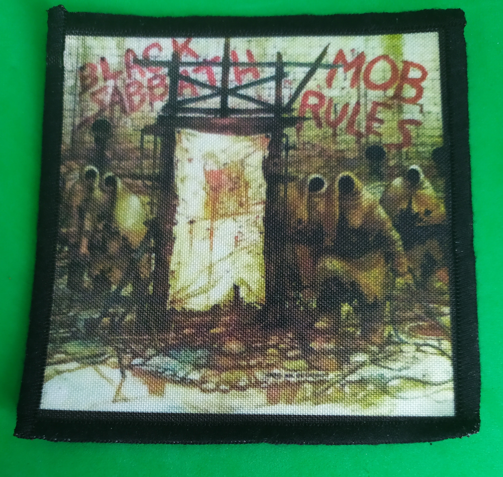 Patch BLACK SABBATH Mob Rules (VKG)