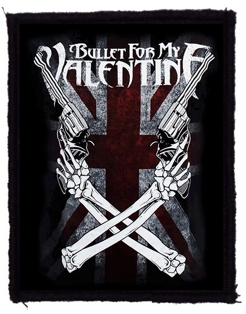 Patch BULLET FOR MY VALENTINE Cross Guns (HBG)