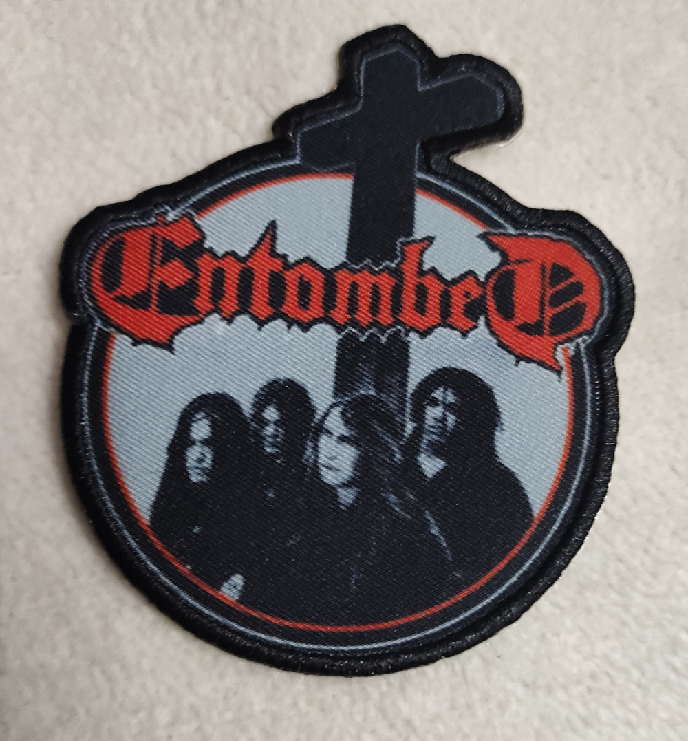 Patch ENTOMBED Cross (patch de lipit) (EP1483)