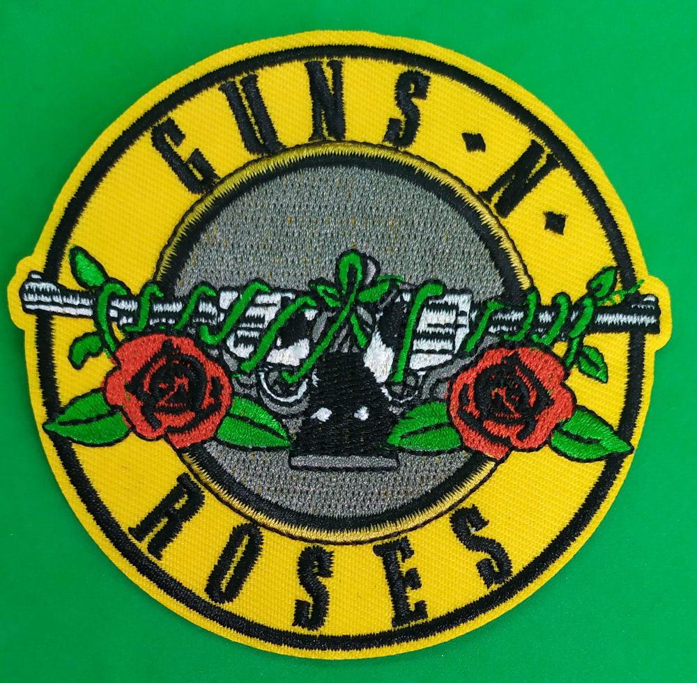 Patch GUNS N ROSES Bullet Logo model 1 (patch decupat) (JBG)