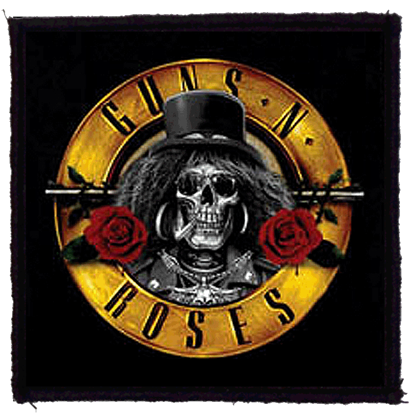 Patch GUNS N ROSES Skull Bullet  (HBG)