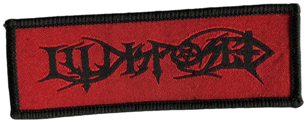 Patch ILLDISPOSED Logo on red (VMG)