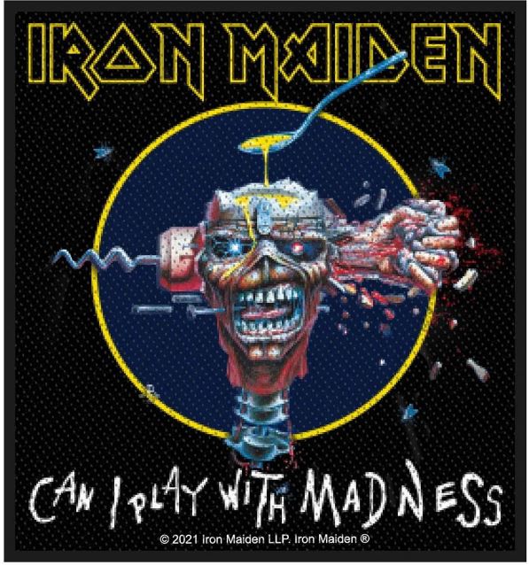 Patch IRON MAIDEN - CAN I PLAY WITH MADNESS SPR3177