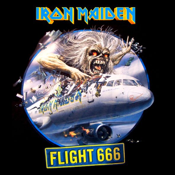 Patch IRON MAIDEN - Flight (P-SHK)