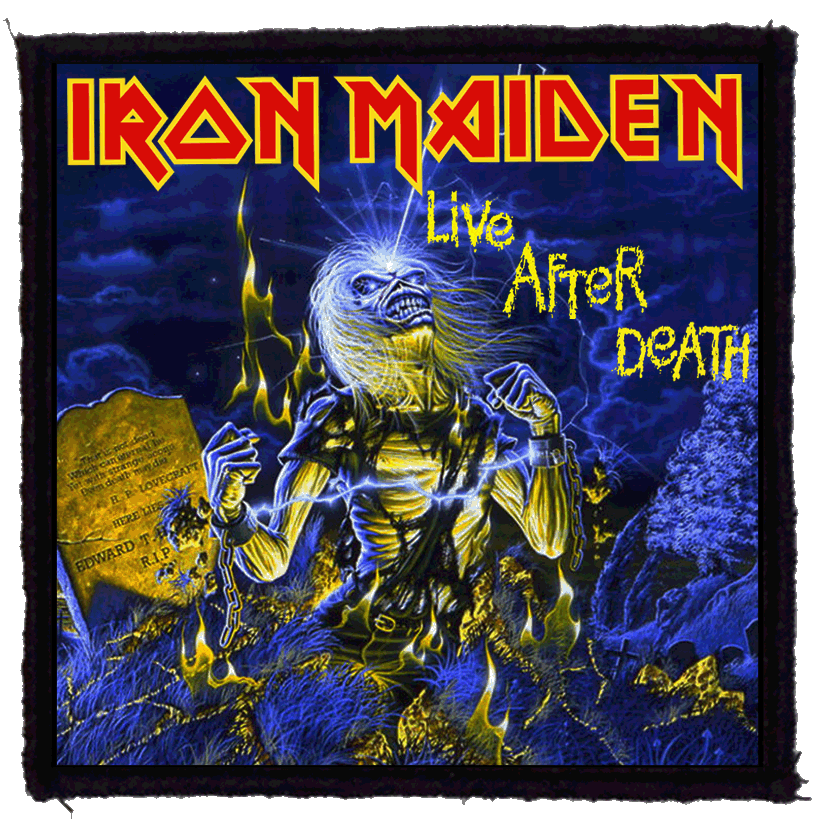 Patch IRON MAIDEN Live After Death (HBG)