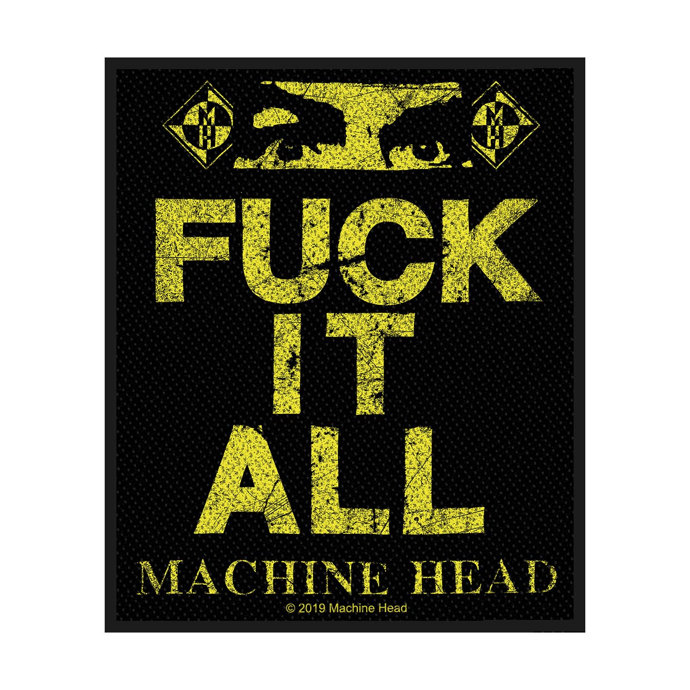 Patch MACHINE HEAD - Fuck It All (lichidare stoc)