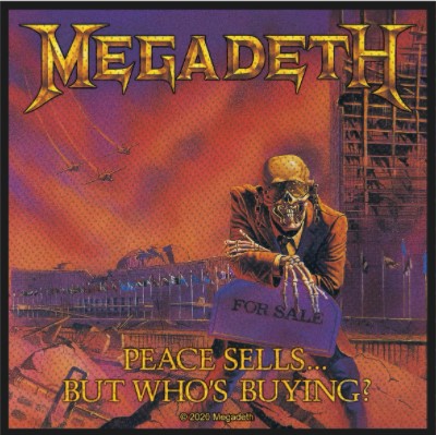 Patch Megadeth - Peace Sells But Who s Buying SP3150