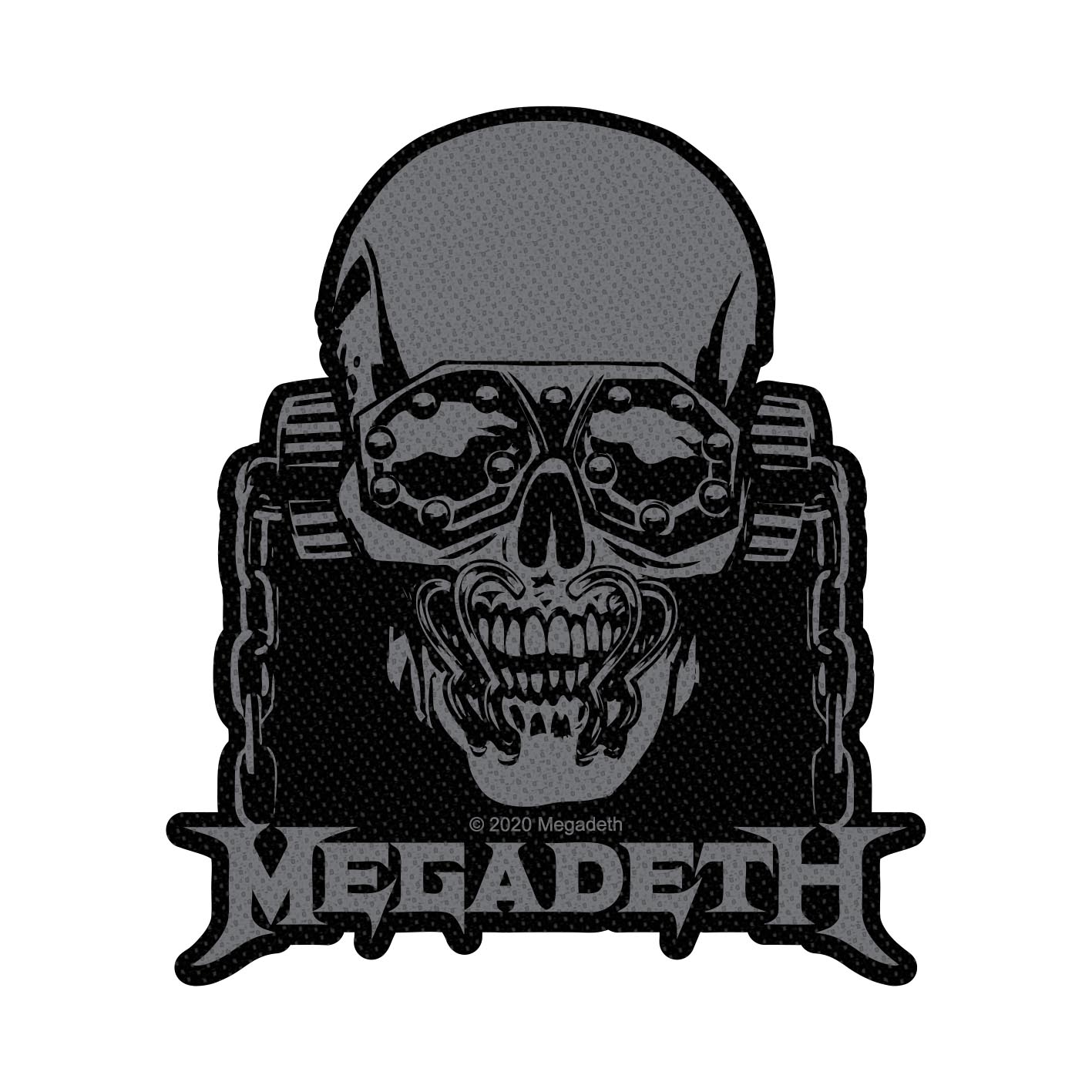 Patch MEGADETH - Vic Rattlehead cut-out