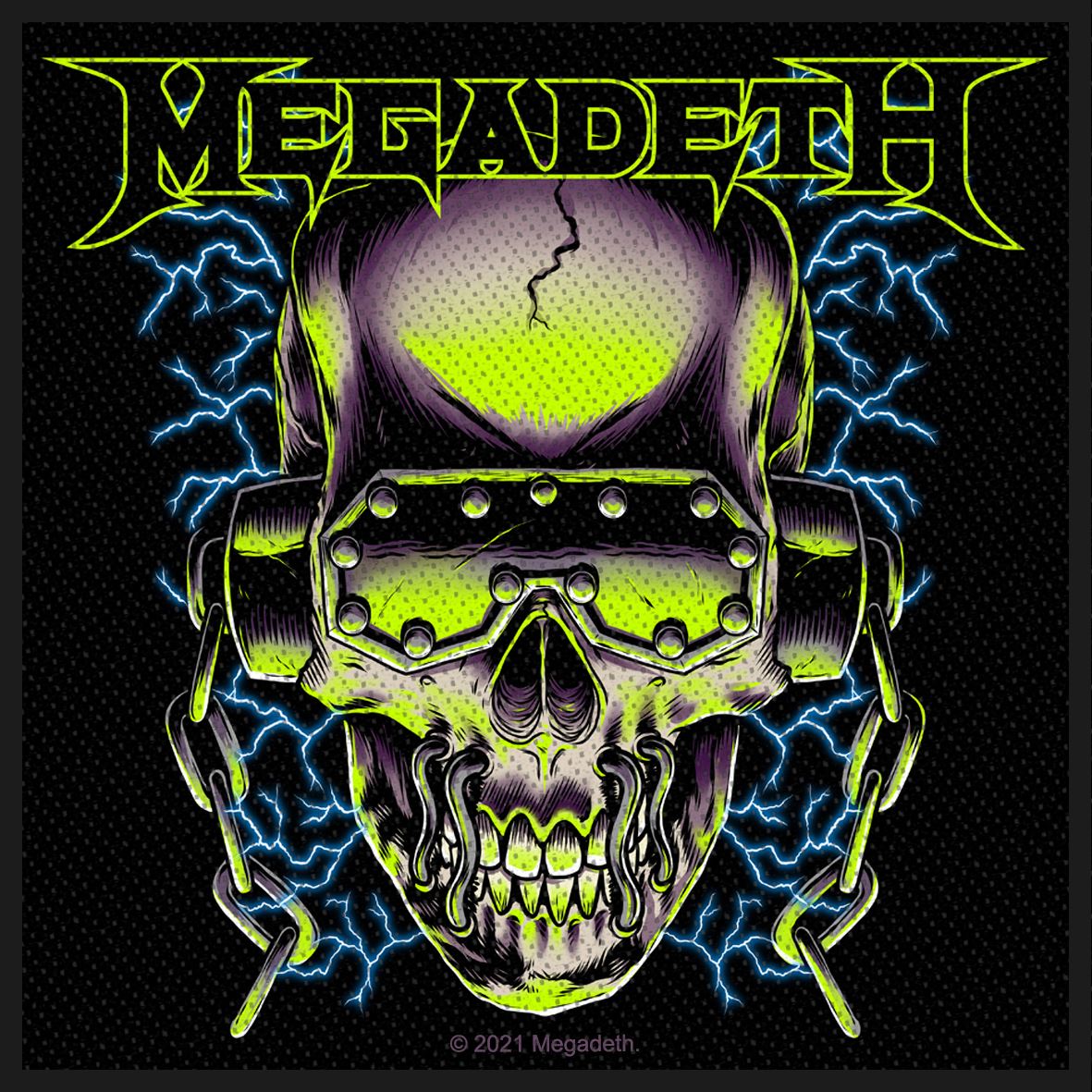 Patch MEGADETH - Vic Rattlehead SP3178