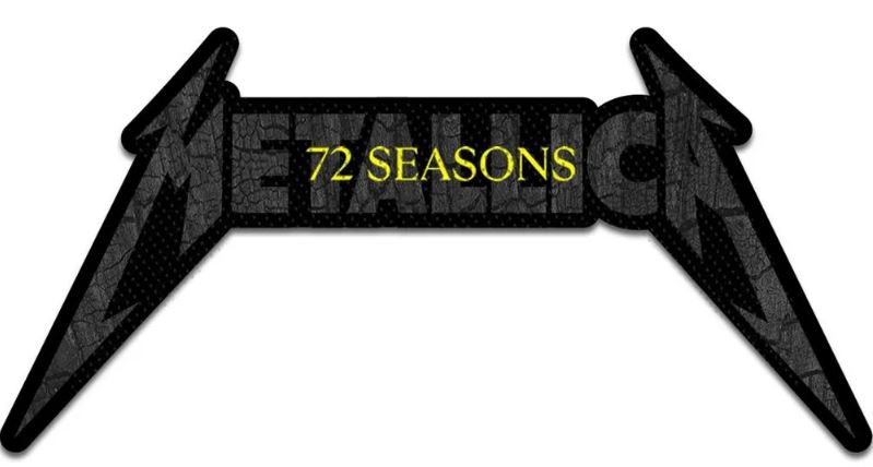 Patch Metallica - 72 SEASONS CHARRED LOGO CUT OUT