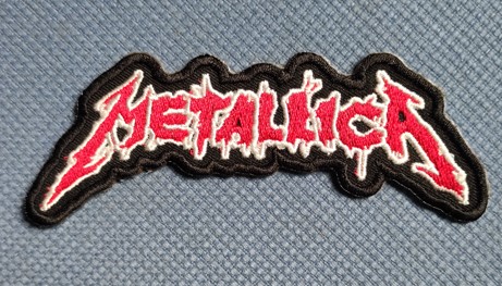 Patch METALLICA Red Logo (patch de lipit) (EP1687)