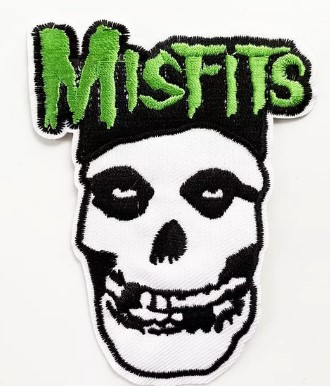 Patch MISFITS Skull (patch decupat) (JBG)