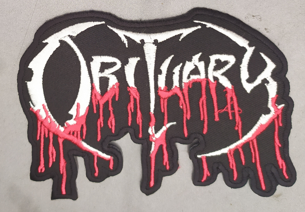 Patch OBITUARY Logo (patch de lipit) (EP618)