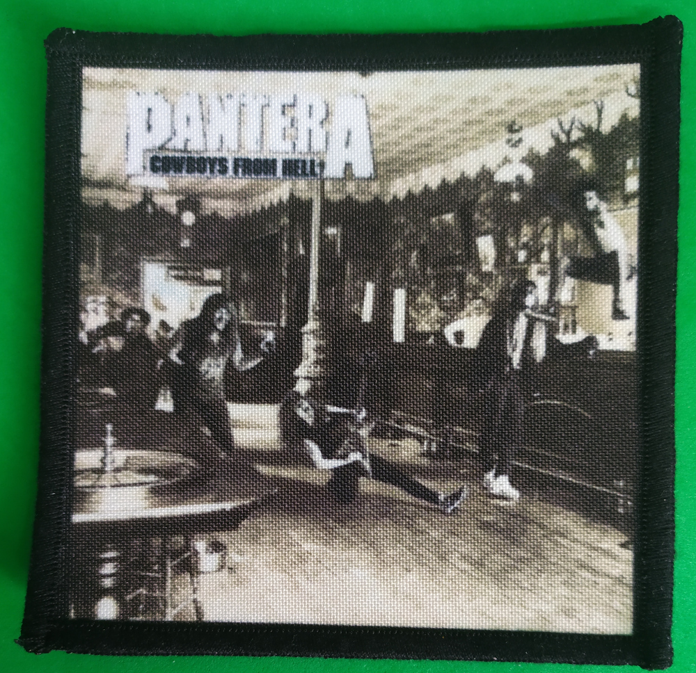 Patch PANTERA Cowboys From Hell (VKG)