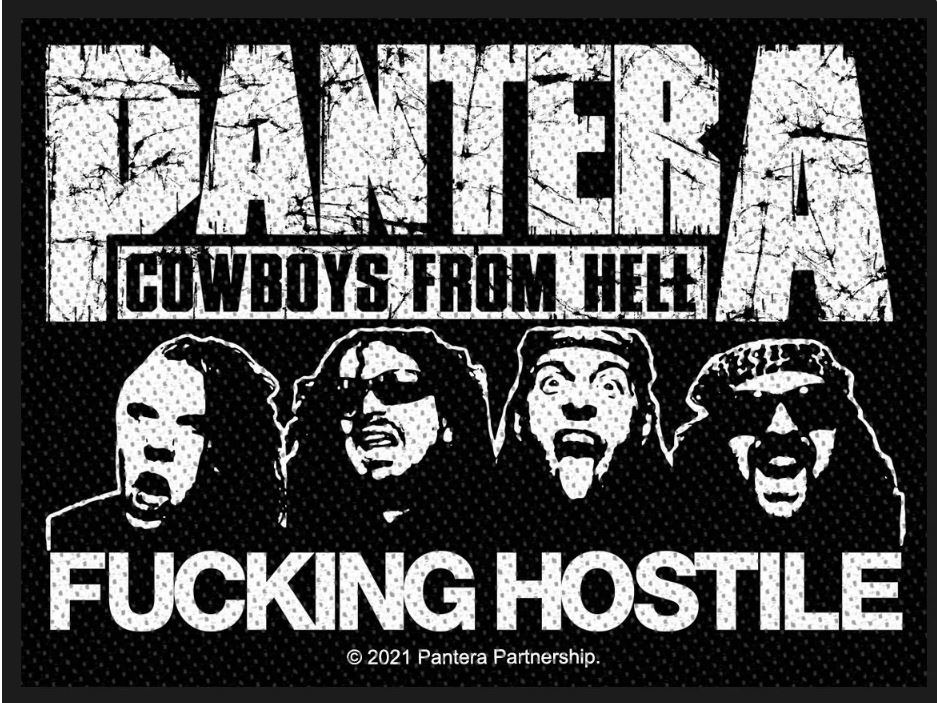 Patch PANTERA - FUCKING HOSTILE SPR3176