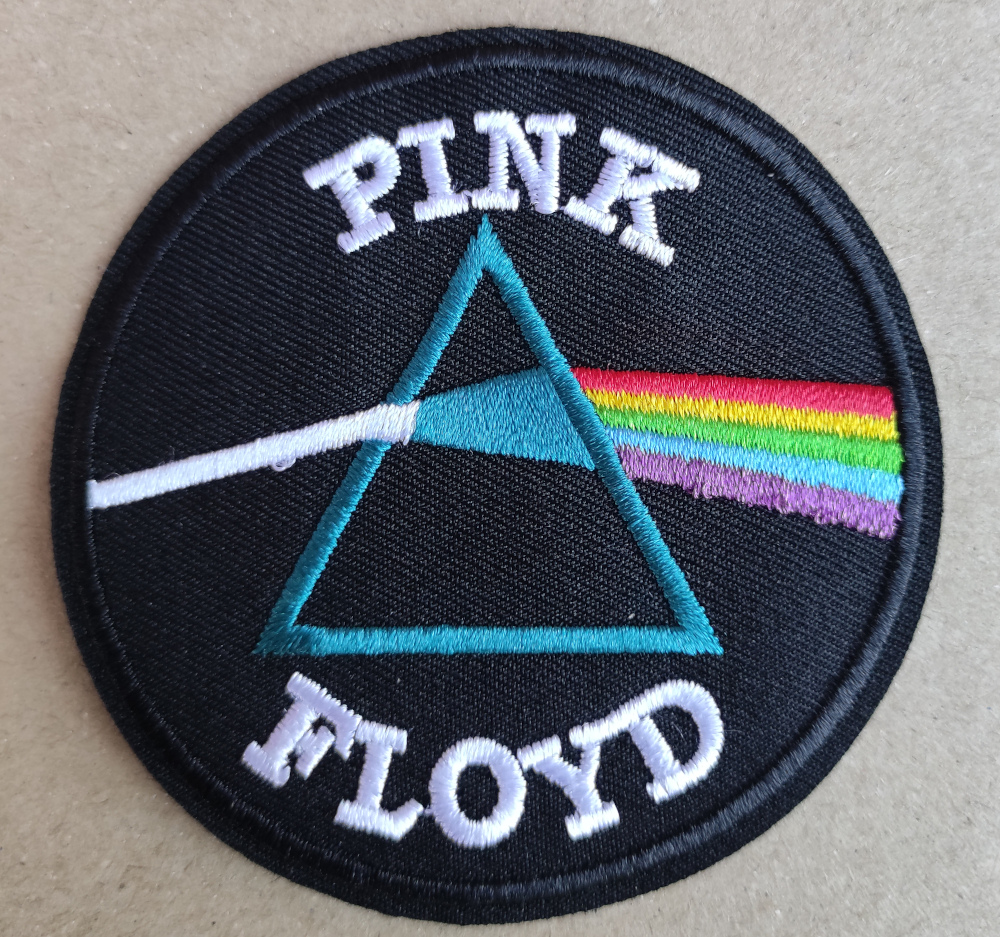 Patch PINK FLOYD Dark Side - round (JBG)