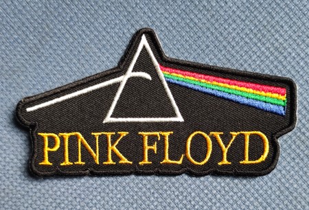 Patch PINK FLOYD Logo+Rainbow (patch de lipit) (EP146)