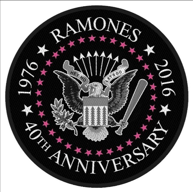 Patch RAMONES - 40th Anniversary