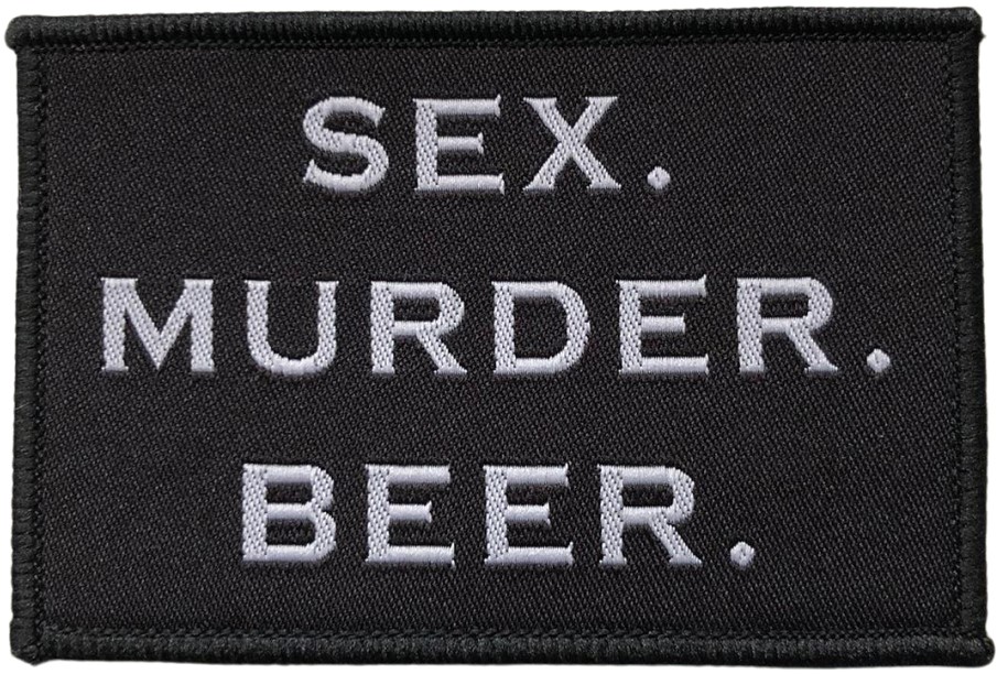 Patch SEX.MURDER.BEER (VMG)