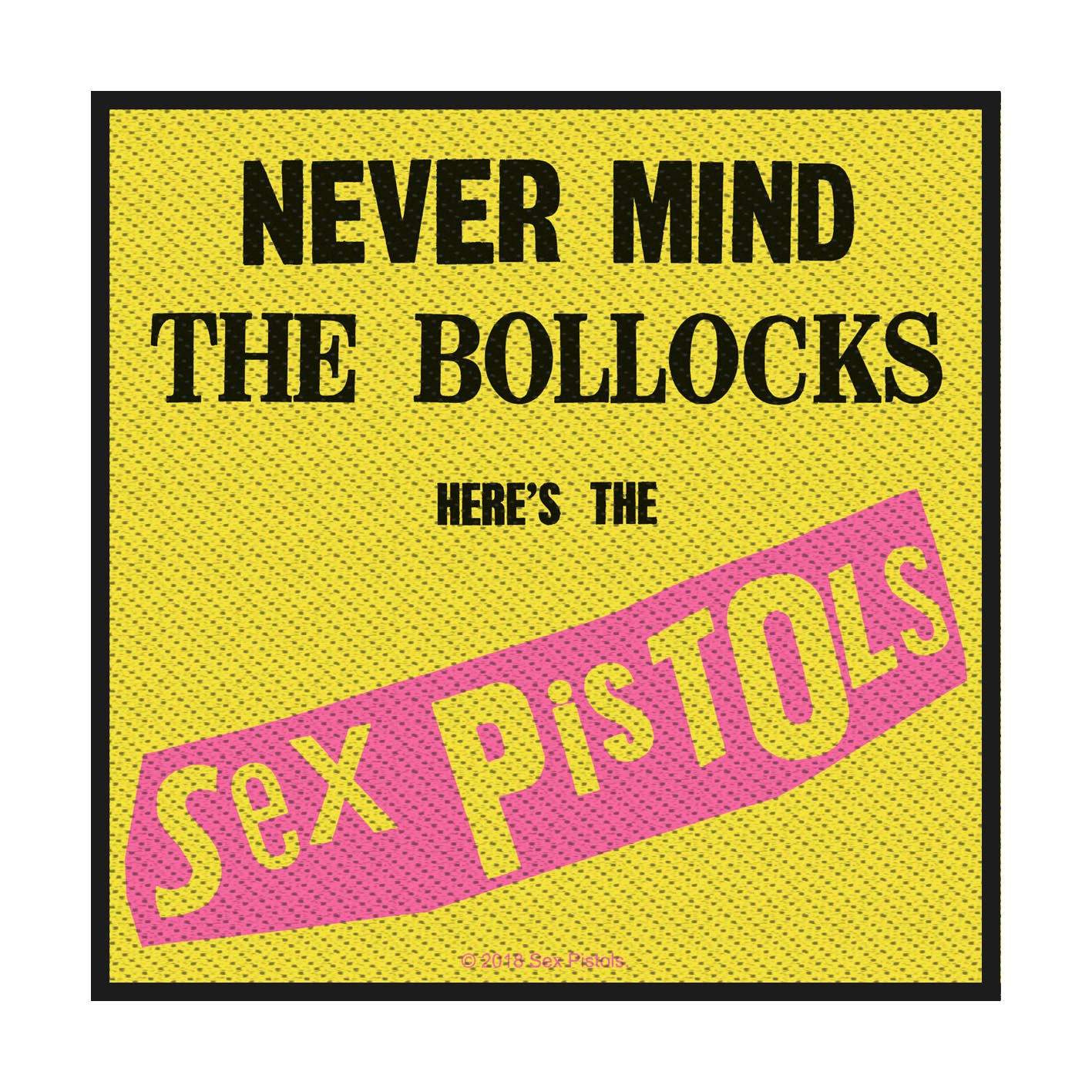 Patch Sex Pistols - Nevermind The Bollocks