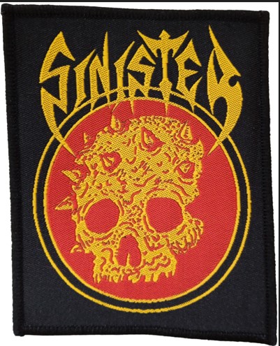 Patch SINISTER Piece of Skull (VMG)