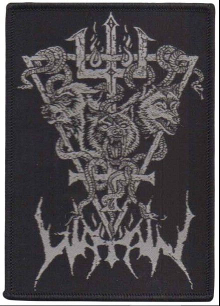 Patch WATAIN Snakes And Wolves - Black Border (VMG)