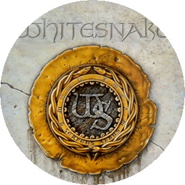 Insigna 2,5 cm WHITESNAKE 1987  (HBG)