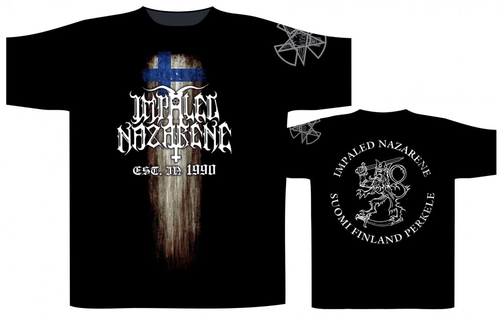 Tricou IMPALED NAZARENE - Suomi Finland Perkele ST1989