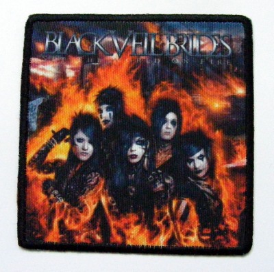 Patch BLACK VEIL BRIDES Set The World on Fire patrat (lichidare stoc) (P-SHK)