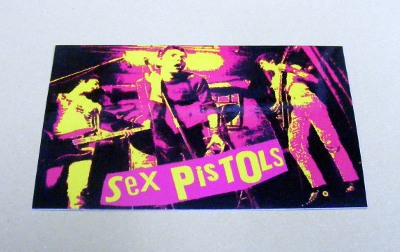 Sticker SEX PISTOLS Live