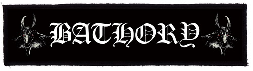 Patch Bathory Logo (superstrip)  (HBG)