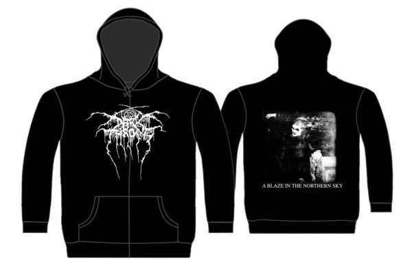 Hanorac cu fermoar Darkthrone - A Blaze In The Northern