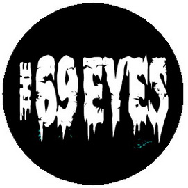 Insigna 2,5 cm THE 69 EYES Logo  (HBG)