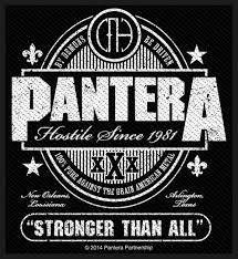 Patch Pantera - Stronger Than All