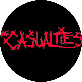 Insigna 2,5 cm THE CASUALTIES Logo  (HBG)