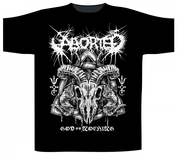 Tricou ABORTED - God of Nothing (lichidare stoc)