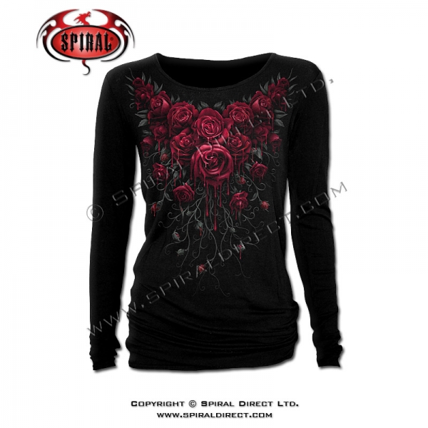 Bluza dama K018F440 - BLOOD ROSE