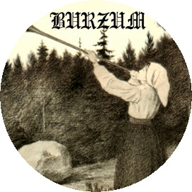 Insigna 2,5 cm BURZUM Filosofem (HBG)